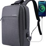 Laptop Backpack 15.6 Inch, Business Slim Durable Laptops Travel Backpacks Photo 0