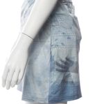 Elliss HANDY JEAN PRINT DENIM MINI SKIRT Blue Size M Photo 7