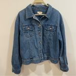 Talbots Vintage denim Jacket. Sz Large Photo 5