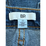 BP Womens Cut-Off Shorts Blue Distressed Frayed Dark Wash Stretch Denim 25 New Photo 6