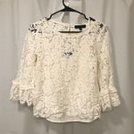 Sanctuary White lacy top Photo 0