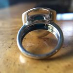 Sleeping Beauty Turquoise Sterling Silver Cowgirl Ring Size 5 Blue Photo 3
