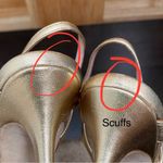 Kate Spade  NY “Florence” Gold Strappy Evening Dress Sandals High Heels Size 7.5 Photo 14