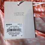 LC Lauren Conrad Lauren Conrad Women Peach Swirl Satin Midi Spaghetti straps Chemise Dress|Sz:2X Photo 15