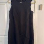 J.Crew Black Sheath Mini Dress Scoop Neck Sleeveless Photo 1