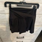 Aerie  cross waist black tennis skirt size small Photo 2