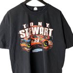 Vintage Y2K Tony Stewart T Shirt Black 2XL XXL American NASCAR Driver Grap Size undefined Photo 0
