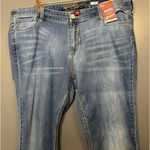 Arizona Jeans Arizona Jean Co Jeans Juniors 24 Blue Medium Wash Bootcut Slim Fit Stretch Denim Photo 0