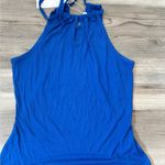 Ekouaer  NWT Size Medium, tie neck, pit to pit is 15, length is 22 Photo 4