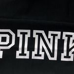 PINK - Victoria's Secret Victoria's Secret PINK black Jogger Pants with a large white logo graphic on the leg Women’s XS Photo 6
