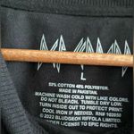 NWT Def Leppard Women Christmas Holiday Black Graphic Sweatshirt L Large Photo 6