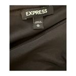 EXPRESS  Women's Black V-Neck Sleeveless Blouse thong Bodysuit XL Adjustable Photo 3