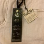 Tru Luxe NWT Jeans 10/30 White Naples Skinny Crop Embellishment on Back Pockets Photo 3