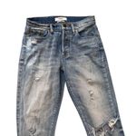 Pistola  High Waisted Distressed Ankle Cropped Jeans Size 25 Photo 1