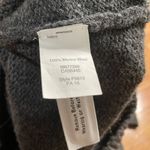 Madewell gray lace up merino wool sweater dress Medium Photo 6