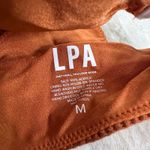LPA Crochet Mystique Bikini Set in Rusty Orange Medium Top Small Bottoms Photo 3
