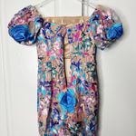 Milly Nira Floral Embroidered Off-Shoulder Midi Dress Size 2 NWT Photo 12