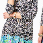 Lilly Pulitzer  Ophelia Dress Onyx Can You‎ Zee Me Engineered Dress womens XS Photo 0