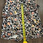 Hutch  Anthropologie Ivory Surplice Leopard Short Sleeve Romper 4 Photo 11