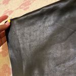 Aritzia  Wilfred Black Vegan Leather Mid Length High Rise Skirt Photo 2