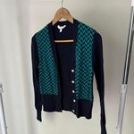 Lady Hagen  Printed Blue Cardigan Size XS Photo 1