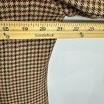 Charter Club  Blazer Womens 14 Brown Houndstooth Preppy Academia Quiet Luxury Photo 8