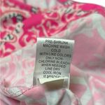 Lulu B Women’s Pink White Rope Coral Tie Belt Athletic Sleeveless Dress Sz Large Photo 6