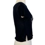 Brandy Melville  Cat Luna Carolina Crop Top Black Lightweight Kitty Face T Shirt Photo 3