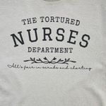 Gildan Tortured Nurses Department Scrubs and Charting Womens X-Large T-Shirt Photo 1