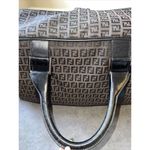 Fendi  Zucca Brown "FF" Logo & Leather Duffel/Weekender Bag Photo 4