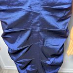 Dress Barn Royal Blue Asymmetrical Dress Photo 3