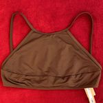 SKIMS  high neck bikini top in cocoa size L Photo 0