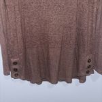 Westbound Brown Boxy Long Sleeve Hoodie Photo 1