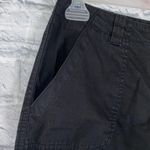 White Stag 100% cotton chino Capri pants black size 8 petite women Photo 4