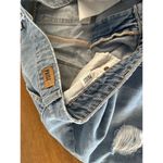 Paige Jean Size Waist 27 Denim Mini Distressed Skirt Photo 2