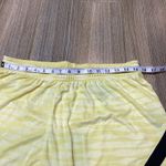 Nike  Womens Soccer Shorts Dri-FIT Athletic Yellow‎ Black Striped Large L Photo 3