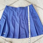 Head Vintage Pleated Tennis Skirt Blue Logo Detail Preppy Country Club Photo 1