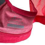 Nike Pink Heather Mesh Unpadded Lightweight Athletic Racerback Bra Size S Photo 6