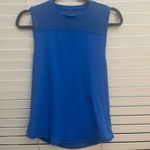 Lululemon mesh sleeveless tank top blue Photo 1