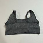 Puma Gray Seamless Sports Bra Women’s Large Stretchy Comfort Fit Photo 1