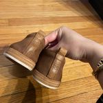 Kork-Ease Peyton Leather Slip-On Sneakers Flats NWOT Loafers moccasin White Sole Trim Brown tan daily super comfy preppy work Photo 2