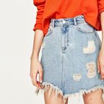 ZARA Denim Skirt Photo 0