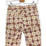 Free People  Wild Child Skinny‎ Jeans Geometric Printed Aztec Size 25 Photo 7