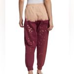 NWT Revolve x LA DETRESSE The King Dyed Sweatpants Red Size M Photo 1