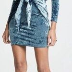 MISA Los Angeles  Ophelie Crushed Velvet Knot Dress Photo 0