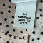 Halogen  Pink Polka Dot Tunic Blouse Women’s 1 | Soft Lightweight Boho Chic Retro Photo 6