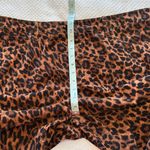 Talbots  Straight Leg Corduroy Pant Full Length High Waist Leopard Print 16W NWT Photo 7