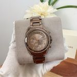 Michael Kors NWT  Blair Chronograph Brown Stainless‎ Steel Watch MK6764 Photo 2