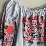 Free People  Fleur Du Jour Off Shoulder Shift Dress Photo 4
