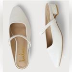 Lulus  Lewlen White Ballet Heel Sandals Size 7 Photo 1